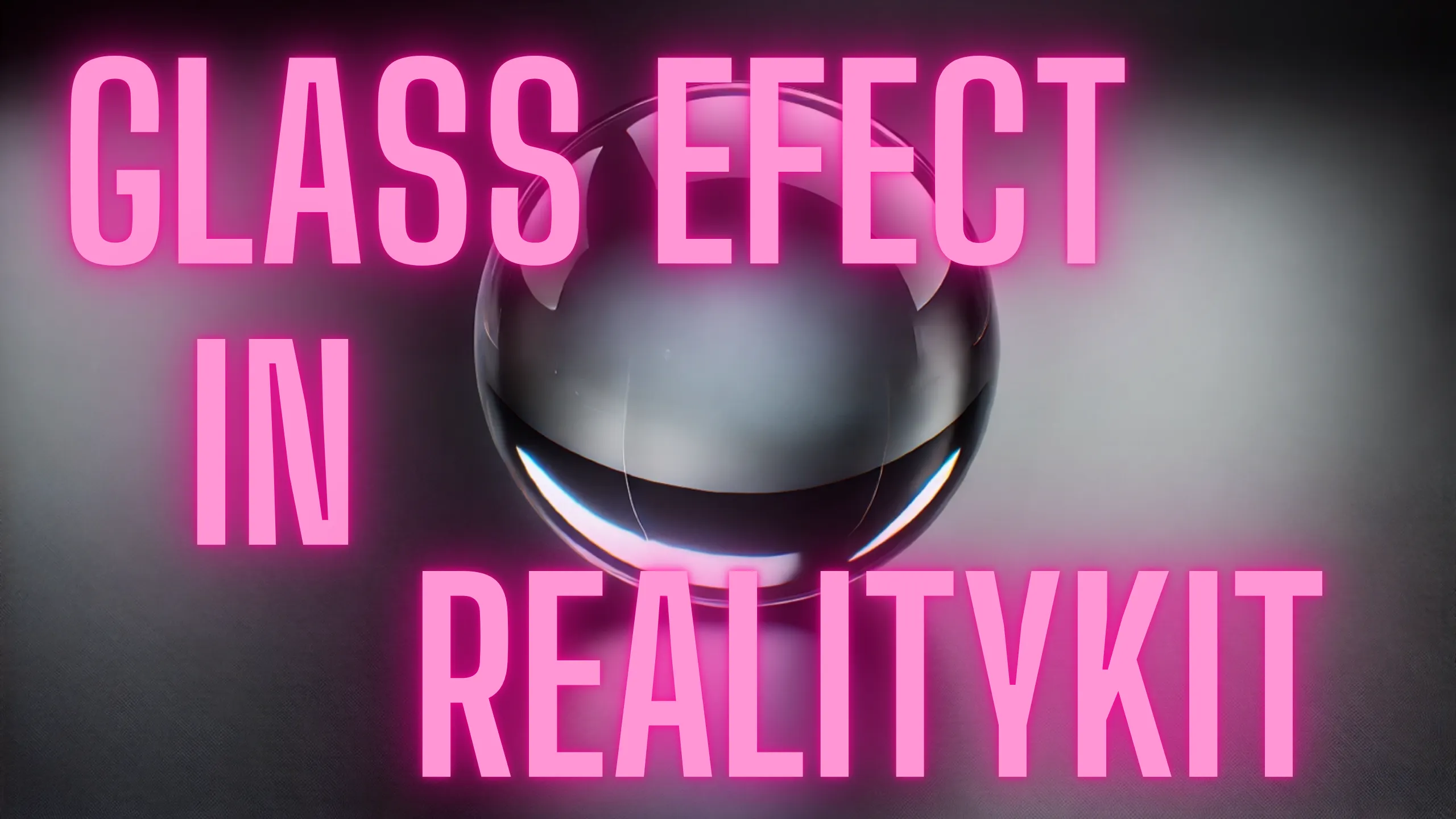 Magical! Using Opaque Objects in RealityKit Looks More Like Glass?